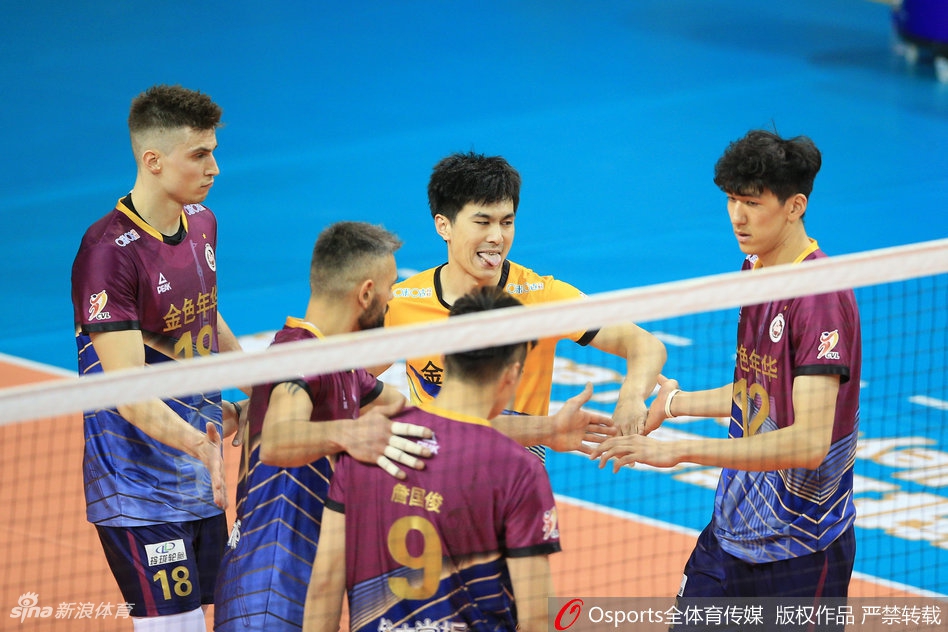 排超决赛②上海男排3-2北京