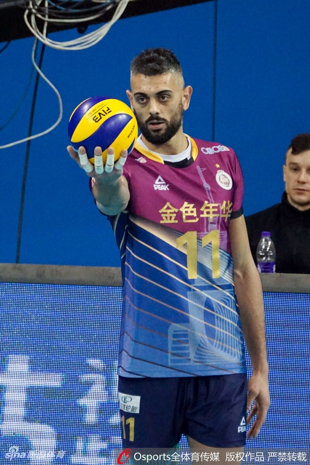 排超决赛②上海男排3-2北京