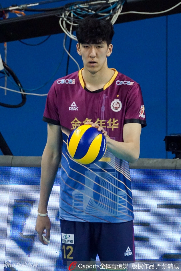 排超决赛②上海男排3-2北京