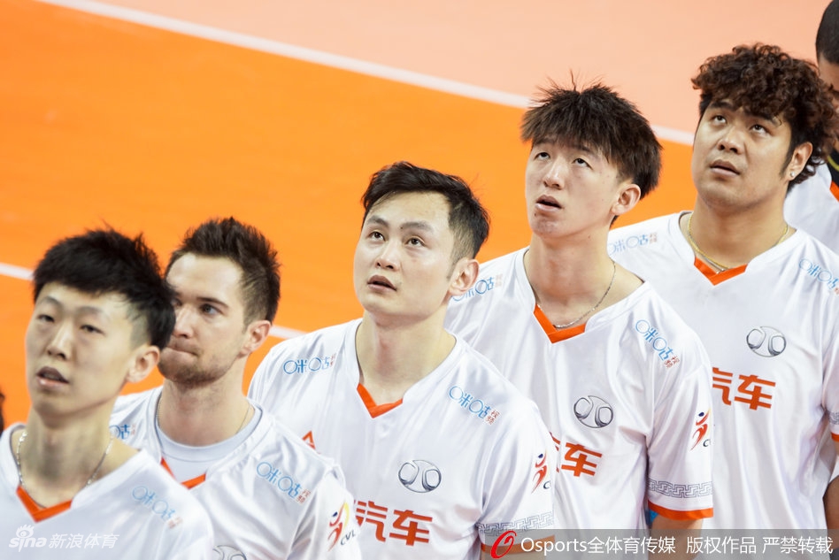 排超决赛②上海男排3-2北京