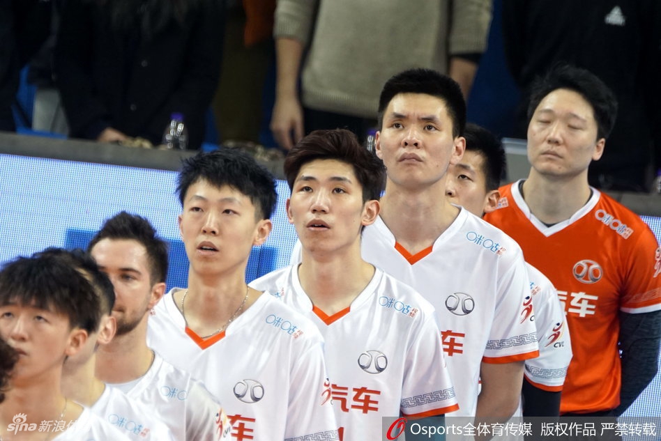 排超决赛③上海男排3-0北京