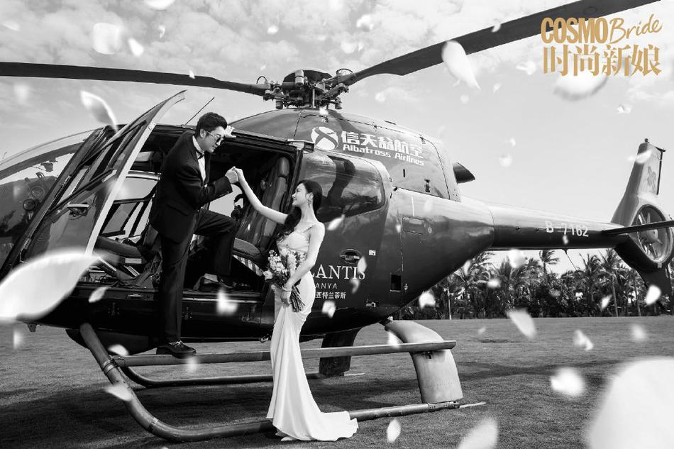 邹市明和妻子最新时尚大片