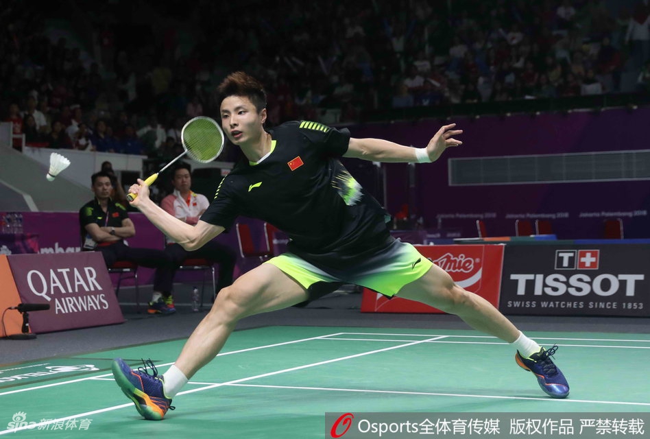 亚运羽球男单首轮石宇奇出局