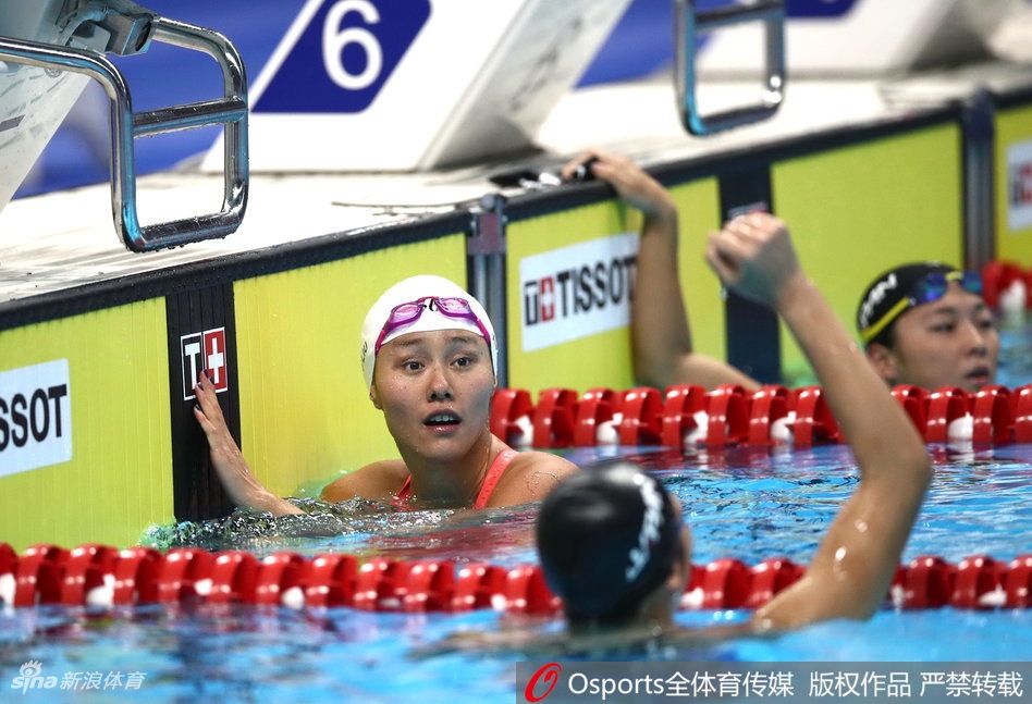 亚运50米自由泳刘湘获得亚军