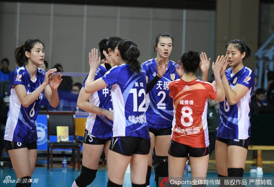 排超八强战江苏女排3-0山东