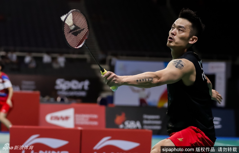 新加坡赛林丹落后时退赛