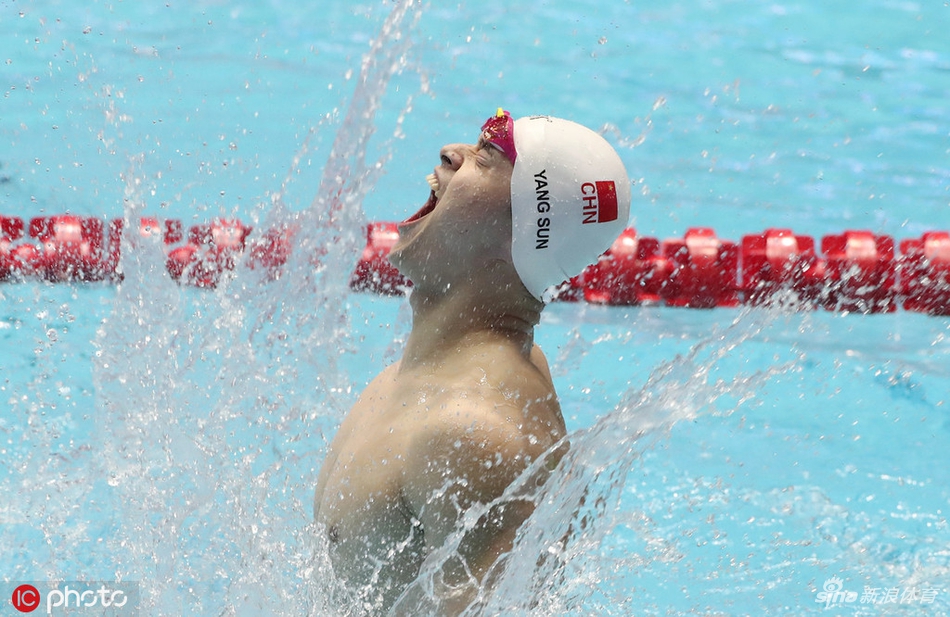 世锦赛400米自由泳孙杨夺冠