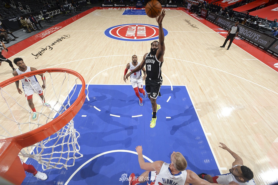 [NBA常规赛]篮网113-111活塞