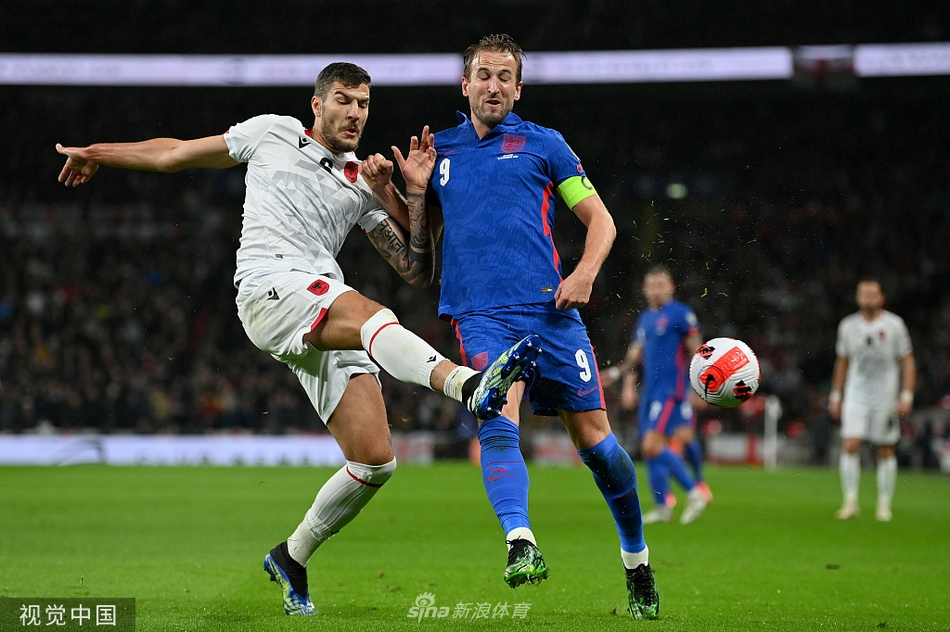 [世预赛]凯恩半场戴帽 英格兰5-0阿尔巴尼亚
