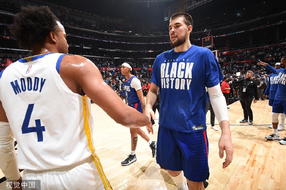 [NBA常规赛]勇士104-119快船 库里空砍33分