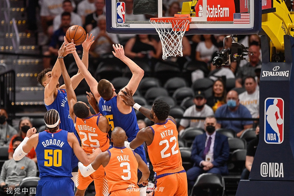 [NBA季后赛]太阳116-102掘金 大比分3-0领先