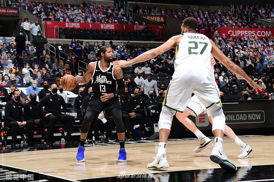 [NBA季后赛]爵士106-132快船 大比分2-1