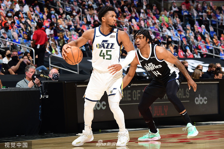 [NBA季后赛]爵士106-132快船 大比分2-1