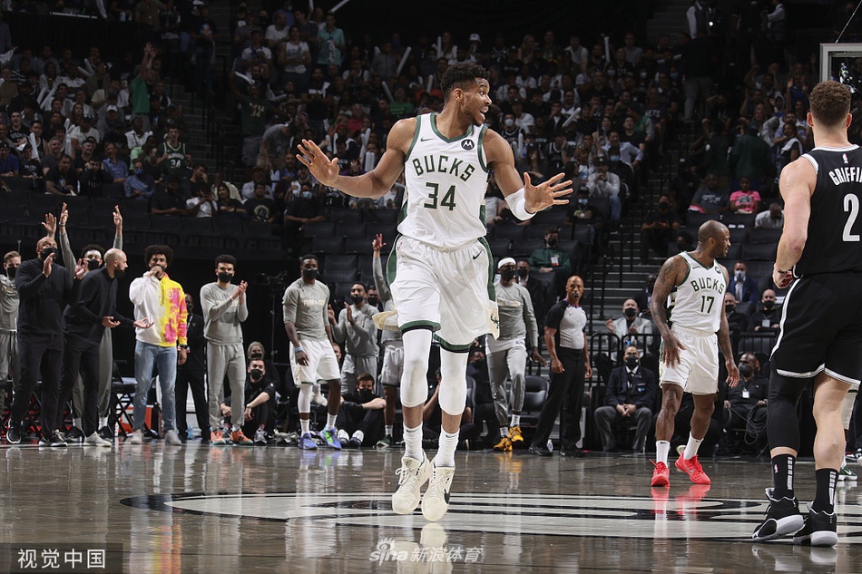 [NBA季后赛]雄鹿加时113-111篮网 KD空砍48分