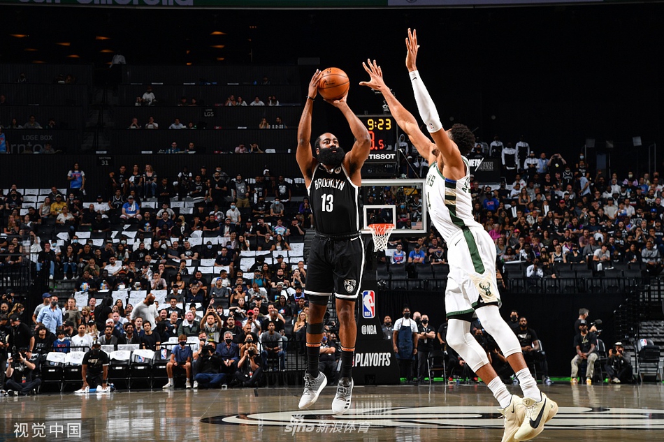 [NBA季后赛]雄鹿加时113-111篮网 KD空砍48分