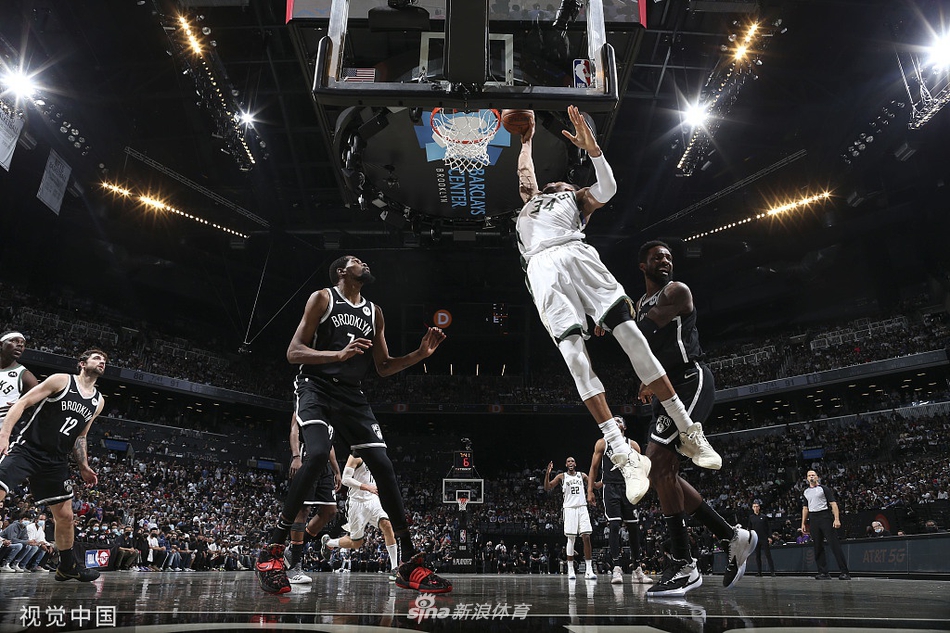 [NBA季后赛]雄鹿加时113-111篮网 KD空砍48分