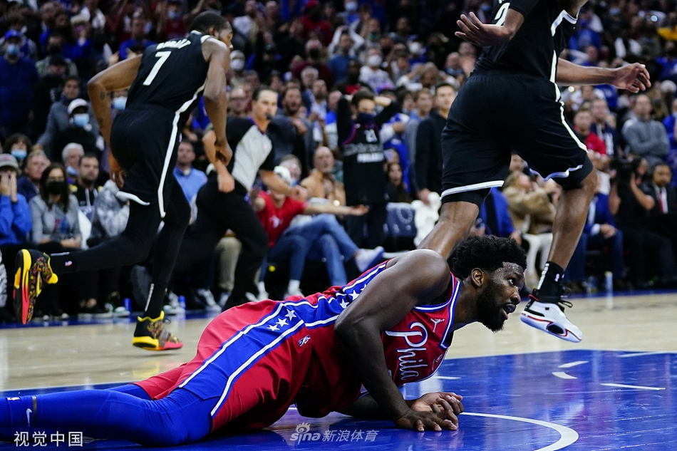 [NBA常规赛]杜兰特三双 篮网114-109费城76人