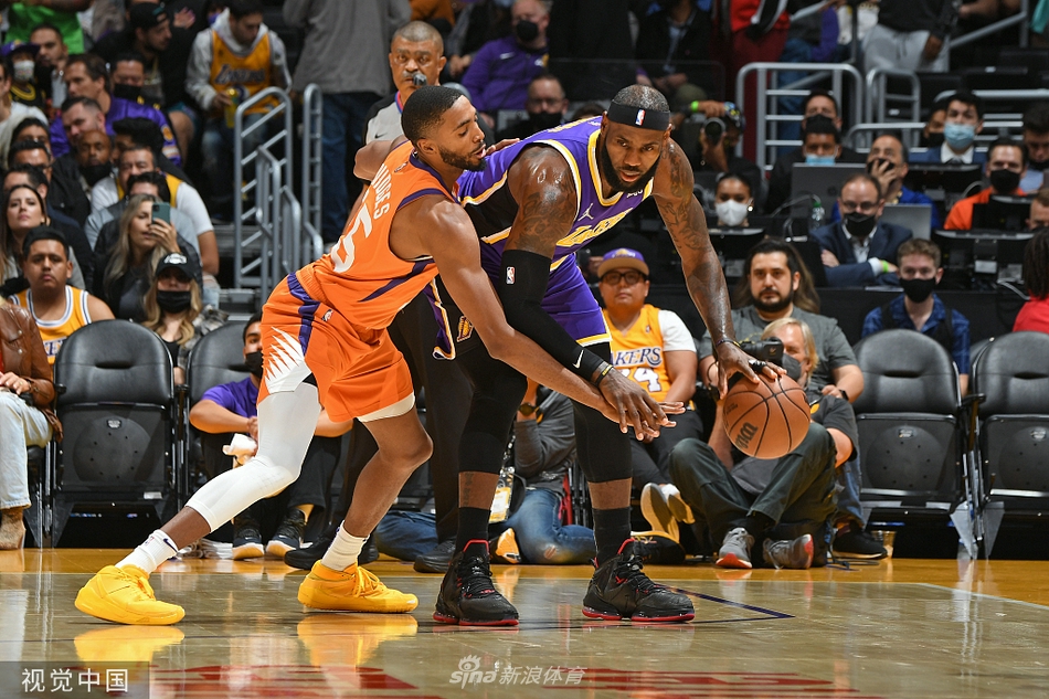 [NBA]太阳115-105湖人 保罗23+14