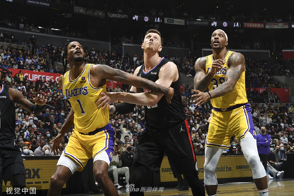 [NBA]湖人110-111快船 浓眉30分失绝杀