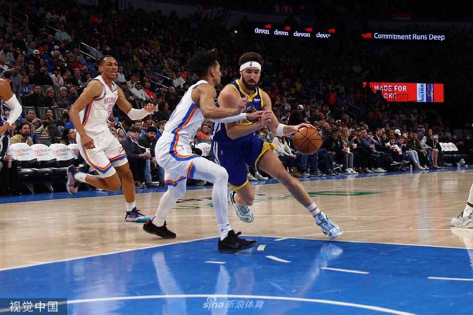 [NBA常规赛]勇士110-98雷霆 克莱21分库里准三双