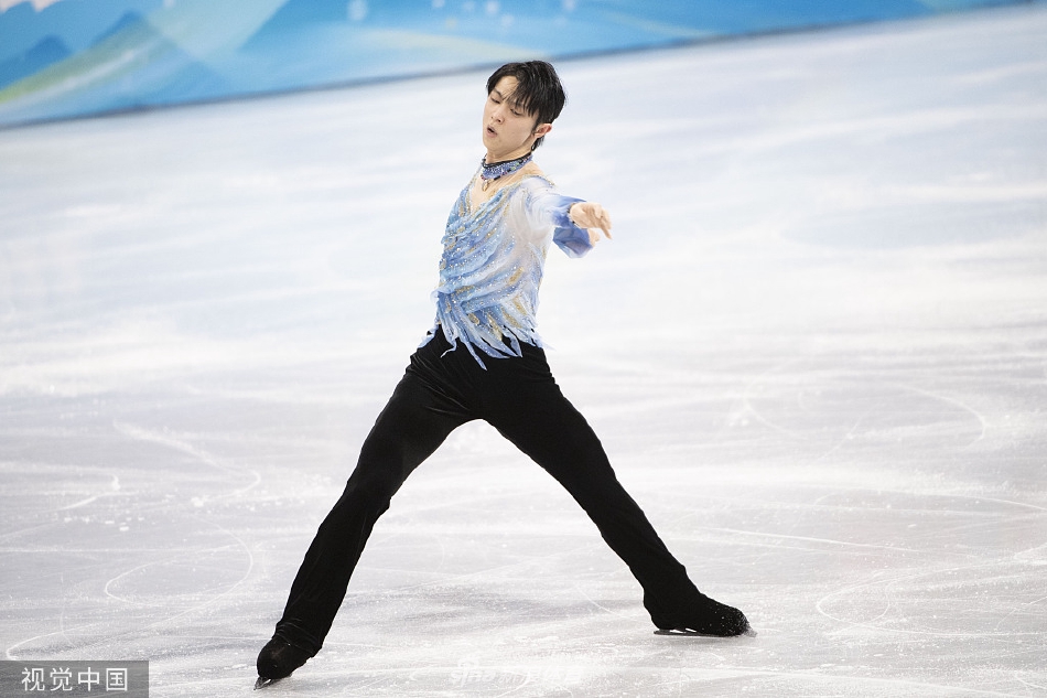 冬奥会花样滑冰男子单人短节目：羽生结弦失误排第8