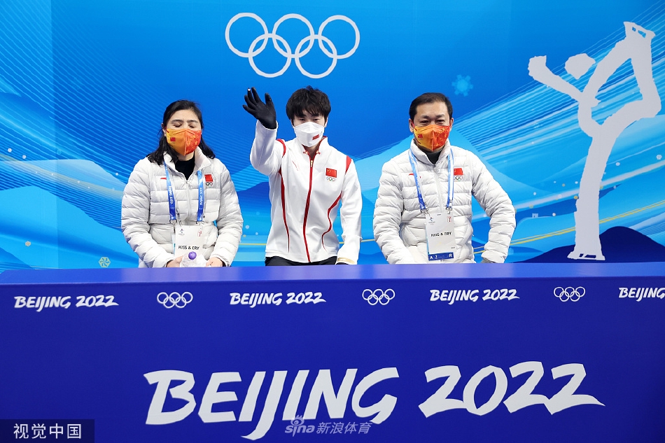 冬奥会花样滑冰男子单人短节目：金博洋排名第11