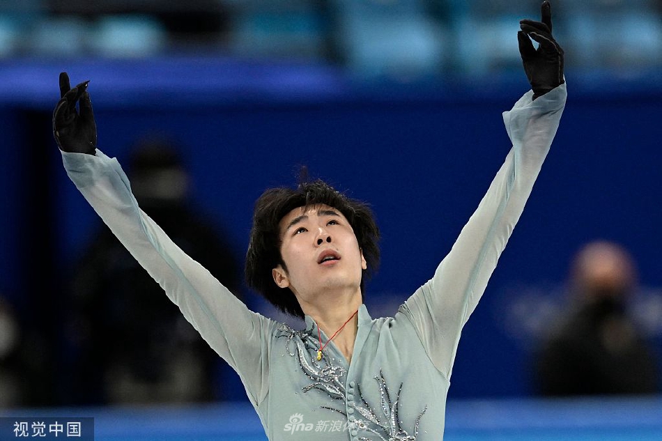 冬奥会花样滑冰男子单人短节目：金博洋排名第11