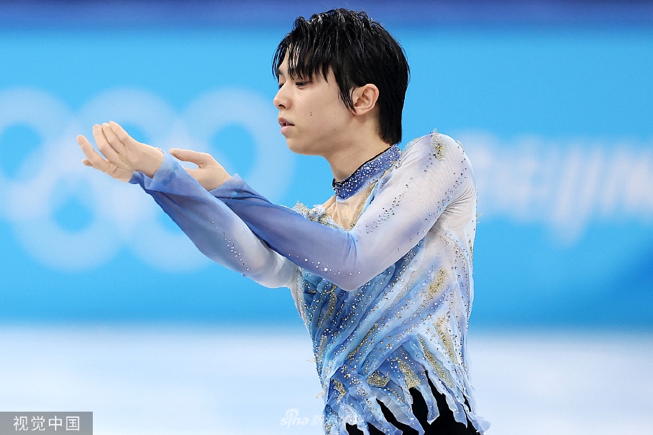 冬奥会花样滑冰男子单人短节目：羽生结弦失误排第8