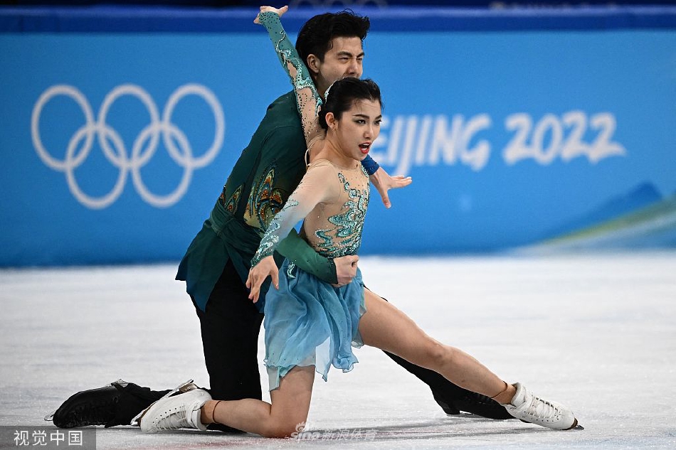 [花样滑冰]冰舞自由舞：王诗h/柳鑫宇出战