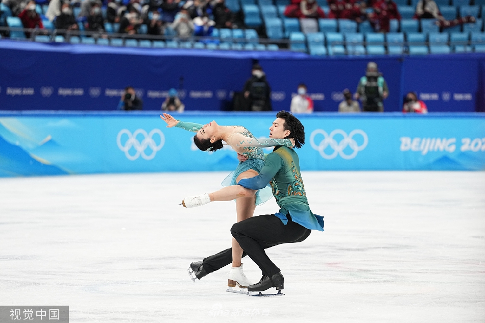 [花样滑冰]冰舞自由舞：王诗h/柳鑫宇出战