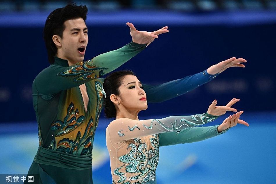 [花样滑冰]冰舞自由舞：王诗h/柳鑫宇出战