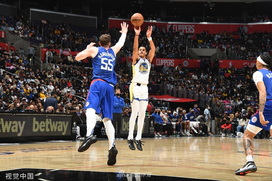 [NBA常规赛]勇士104-119快船 库里空砍33分