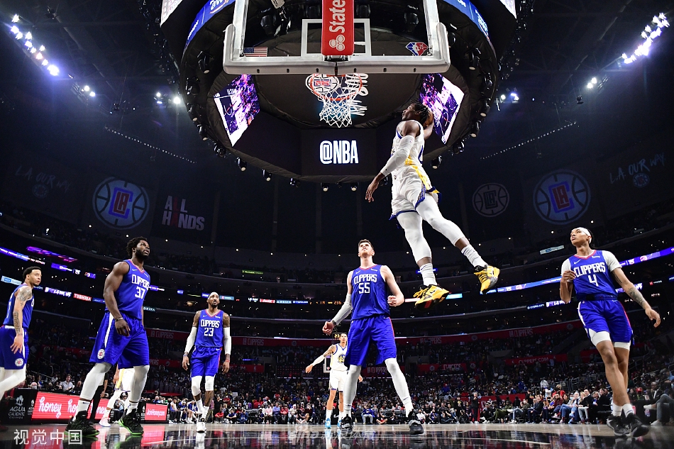 [NBA常规赛]勇士104-119快船 库里空砍33分