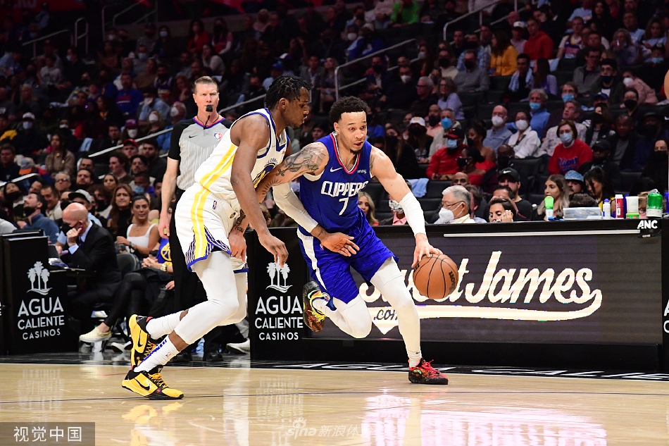 [NBA常规赛]勇士104-119快船 库里空砍33分