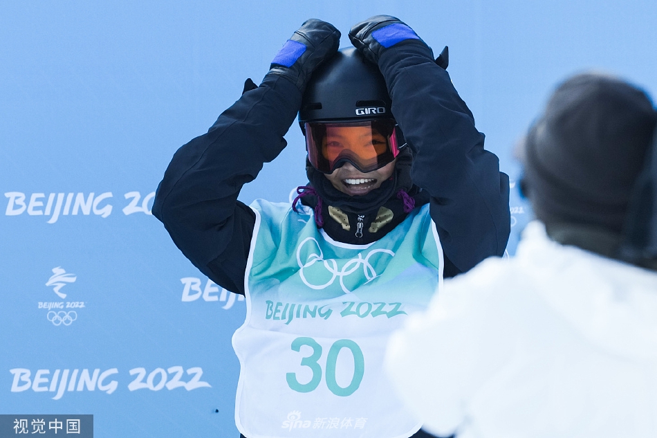 单板滑雪女子大跳台荣格获第5创历史