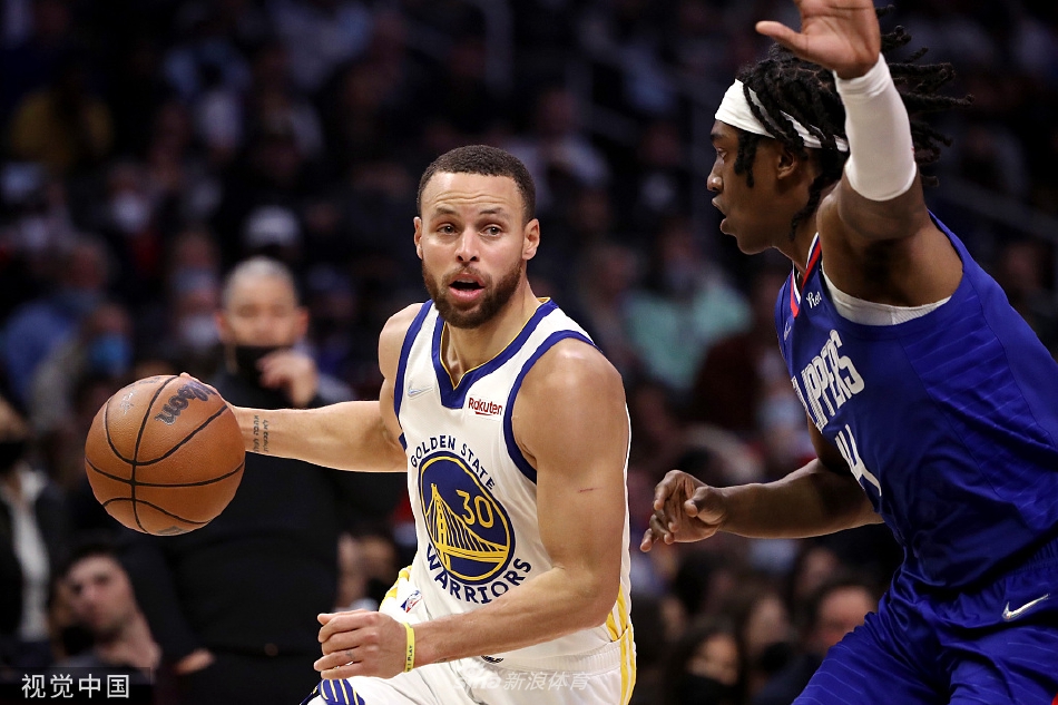 [NBA常规赛]勇士104-119快船 库里空砍33分