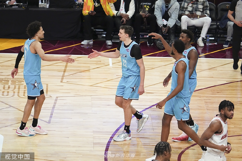 [NBA]全明星新秀挑战赛决赛巴里队夺冠 坎宁安当选MVP