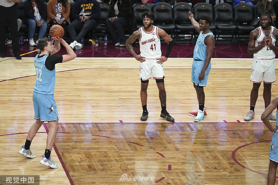 [NBA]全明星新秀挑战赛决赛巴里队夺冠 坎宁安当选MVP