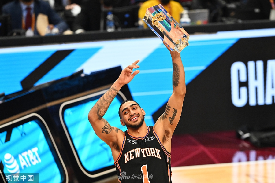 [NBA全明星赛]扣篮大赛：托平夺冠