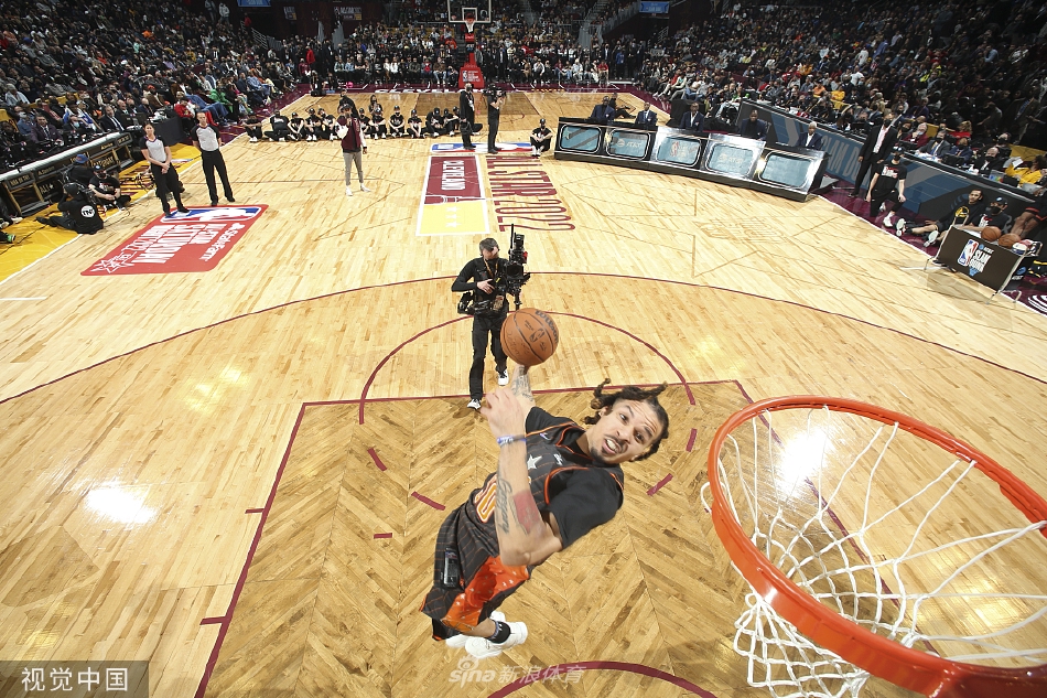 [NBA全明星赛]扣篮大赛：托平夺冠