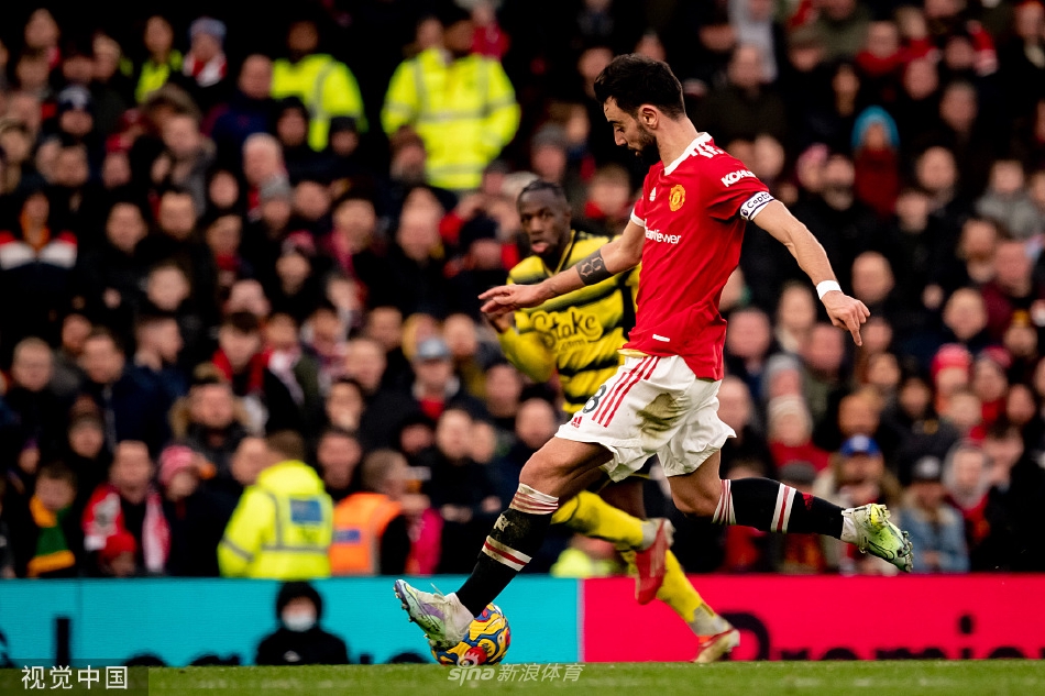 [英超]曼联主场0-0沃特福德 C罗中柱+进球无效
