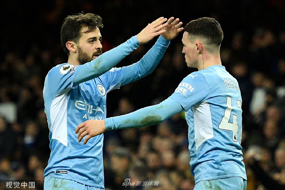 [英超]曼城1-0小胜埃弗顿 福登破门