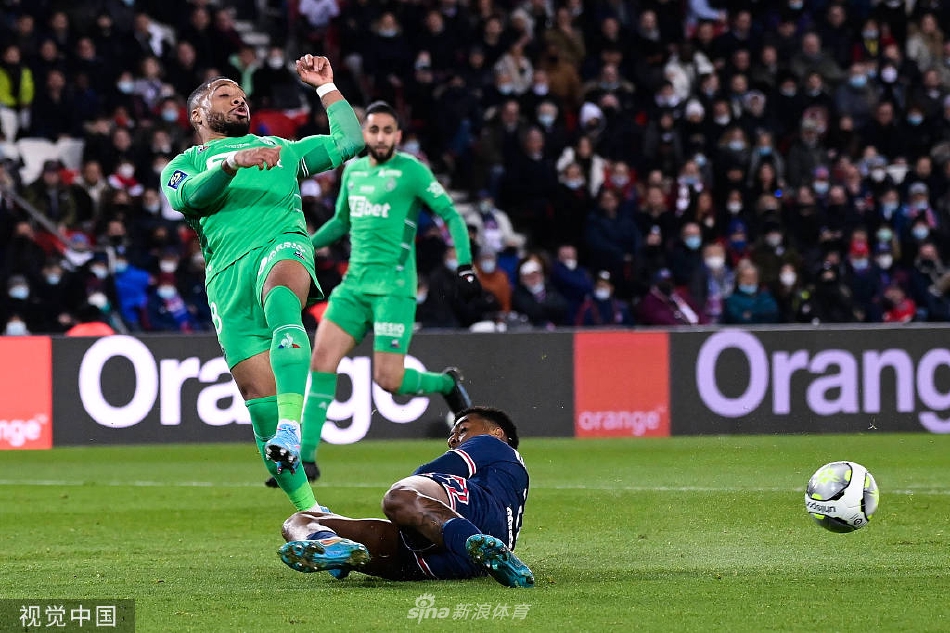 [法甲]巴黎3-1圣埃蒂安 梅西两度助攻姆巴佩破门