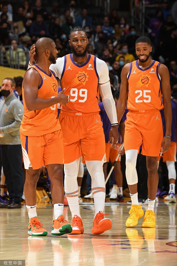 [NBA]太阳115-105湖人 保罗23+14