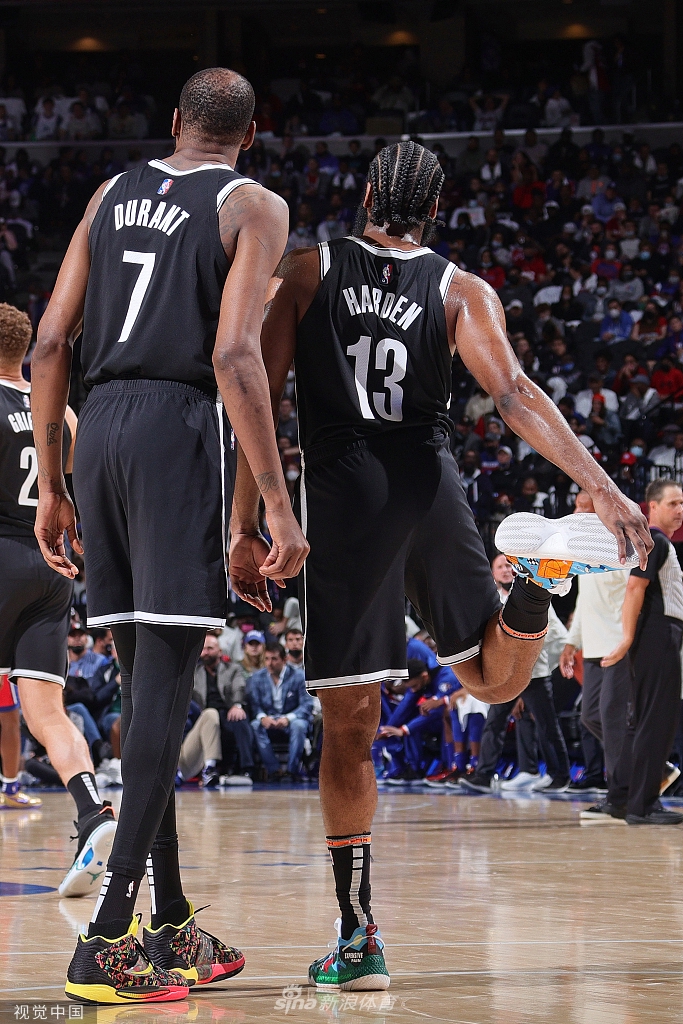 [NBA常规赛]杜兰特三双 篮网114-109费城76人