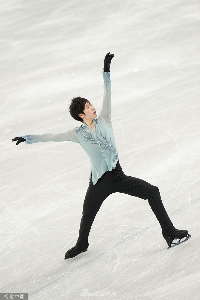 冬奥会花样滑冰男子单人短节目：金博洋排名第11