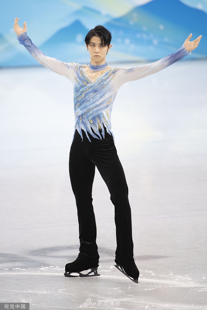 冬奥会花样滑冰男子单人短节目：羽生结弦失误排第8