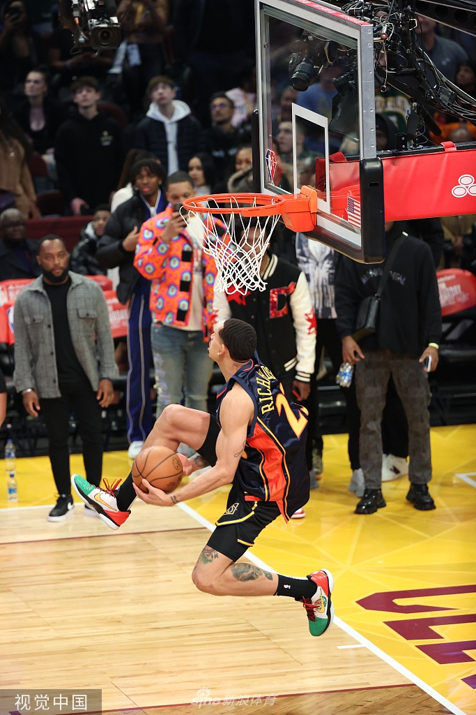 [NBA全明星赛]扣篮大赛：托平夺冠