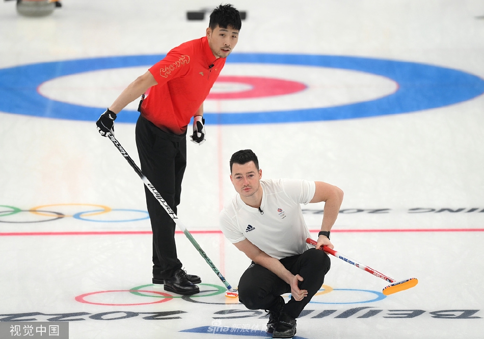 [男子冰壶循环赛]中国6-7英国