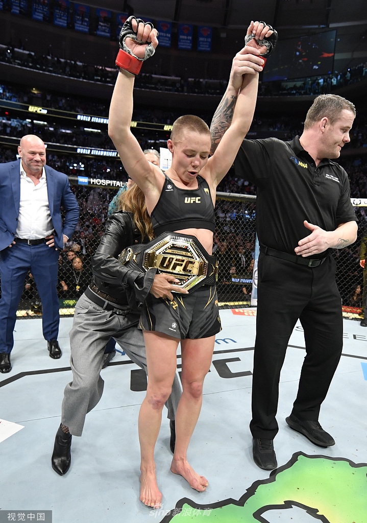 张伟丽二番战憾负罗斯 无缘金腰带